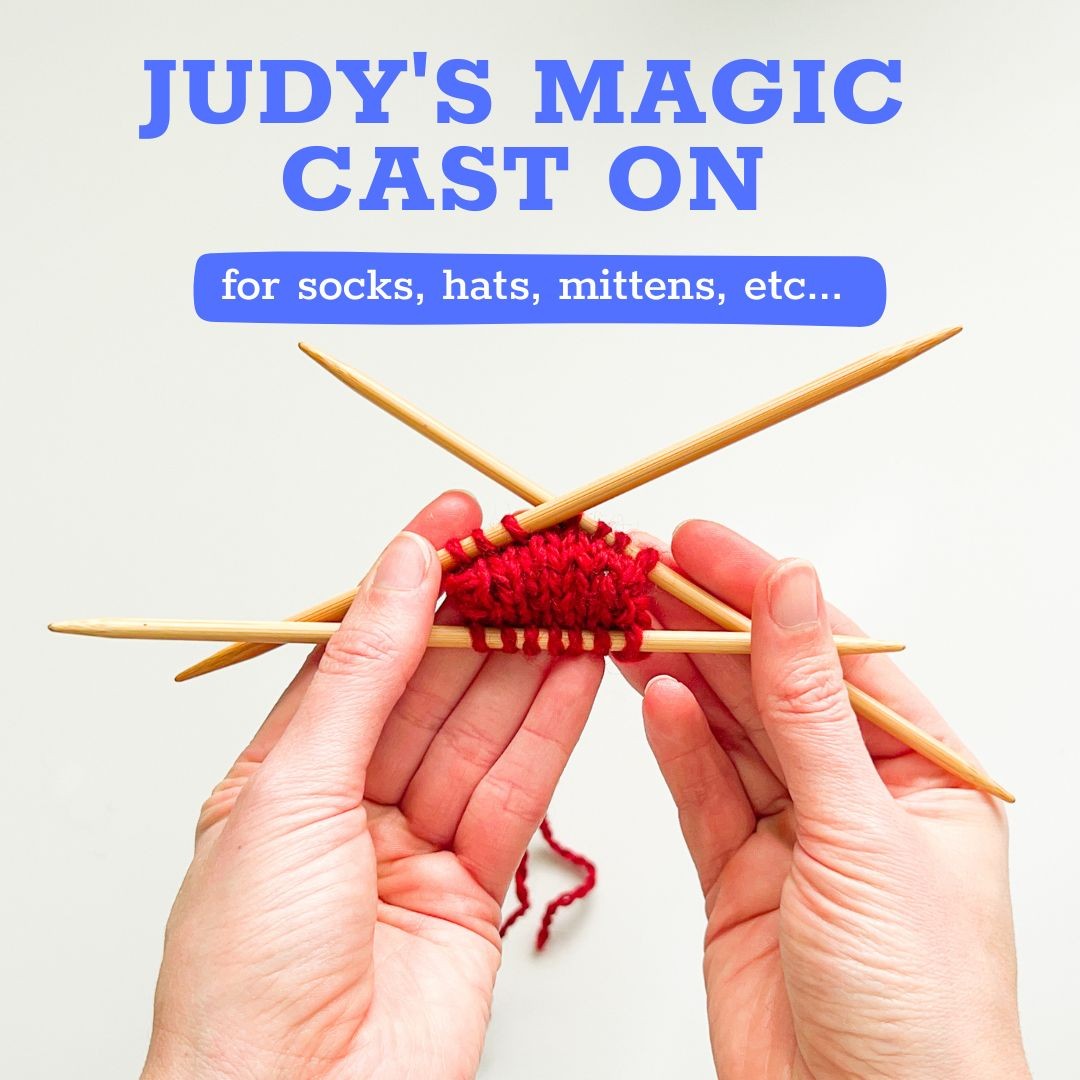 The sock-lovers' favorite cast on! 🧦
Who doesn't love a comfy pair of knitted socks? If you've never tried Judy's Magic Cast On, you might be missing out. This invisible cast-on will make starting your toe-up socks or top-down hats and mittens ✨disappear✨!
Want to give it a try? Check the link in our bio for the tutorial!
#judysmagiccaston #caston #howtocaston #howtoknit #knittingtutorial #knittingforbeginners #knitting #knittersofinstagram #howtoknit