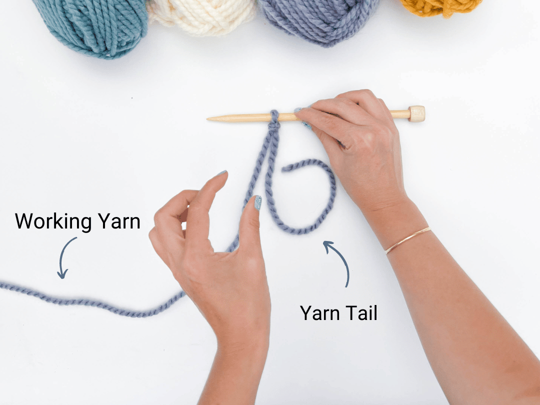 Long Tail Cast On Knitting Technique [7 Easy Steps]