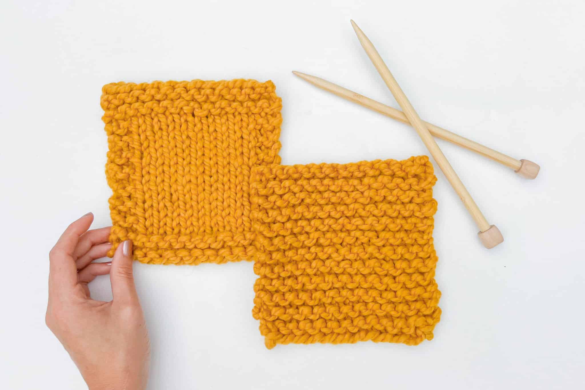 knitting stitches for beginners