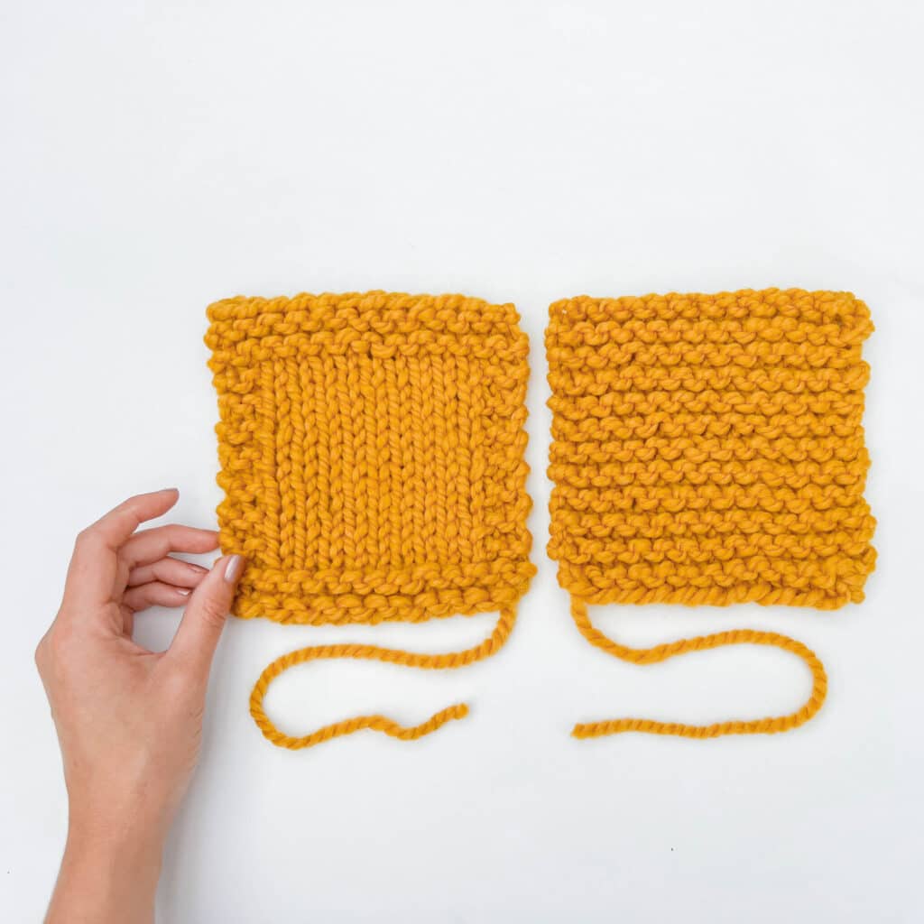 How to weave in loose ends in knitting