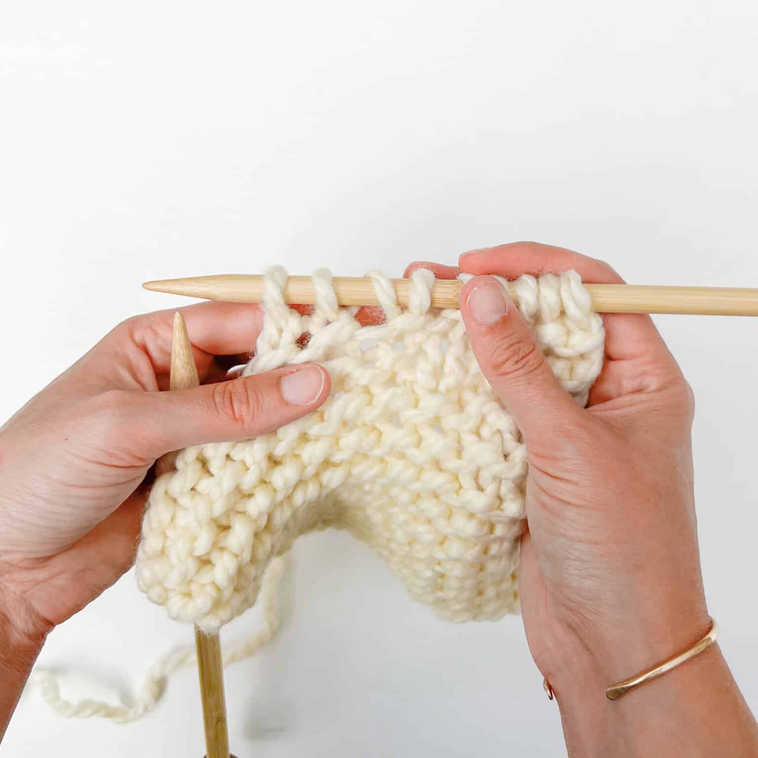 Garter Stitch 5 Easy Steps Garter Stitch 5 Easy Steps