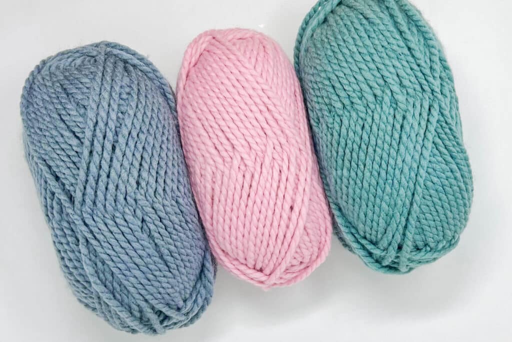 Knitting Supplies for Beginners - acrylic yarn