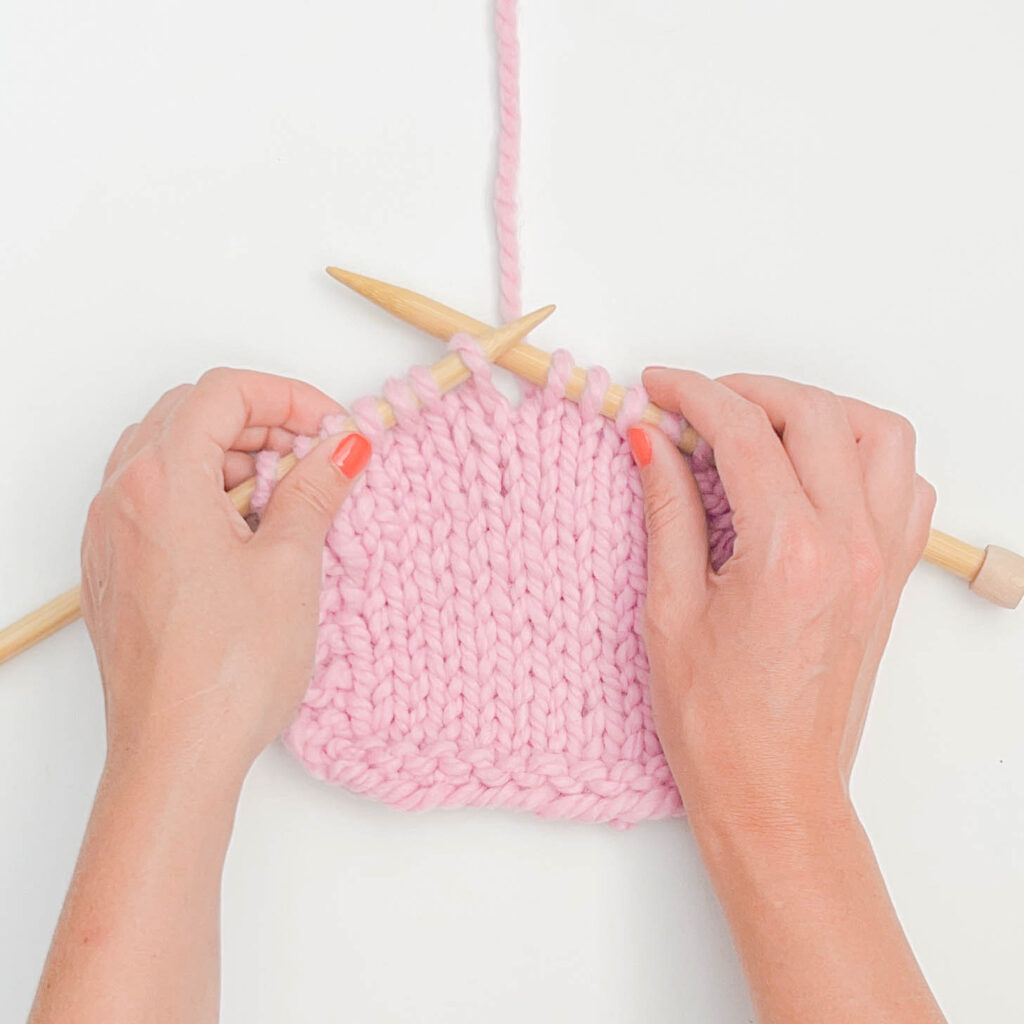 How to fix a dropped stitch in knitting