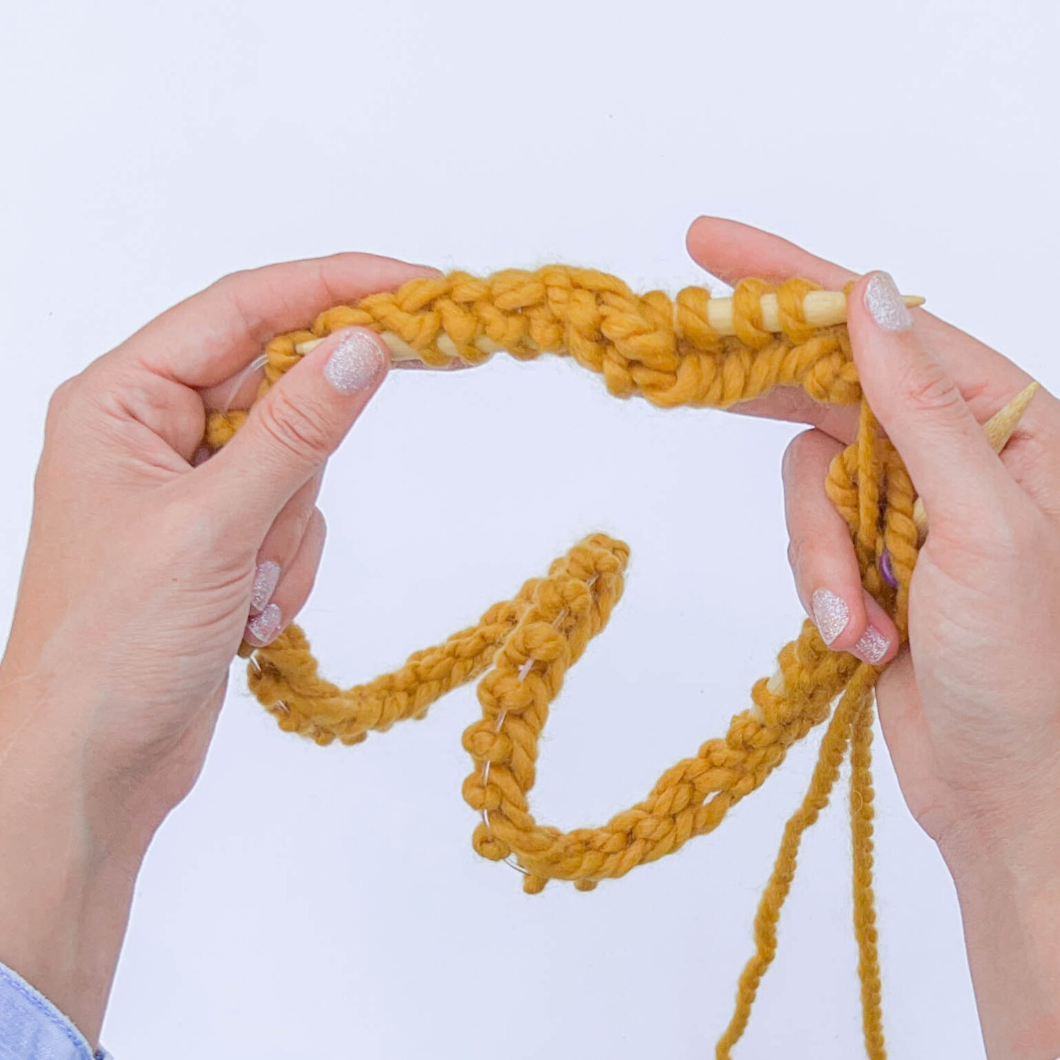 Knitting in the Round 5 Easy Steps