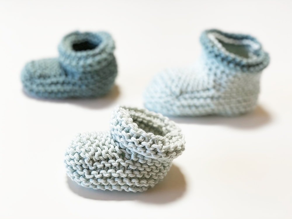 Baby Booties - Baby Knitting Patterns