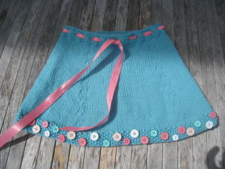 Scattered Notions Skirt - Baby Knitting Patterns