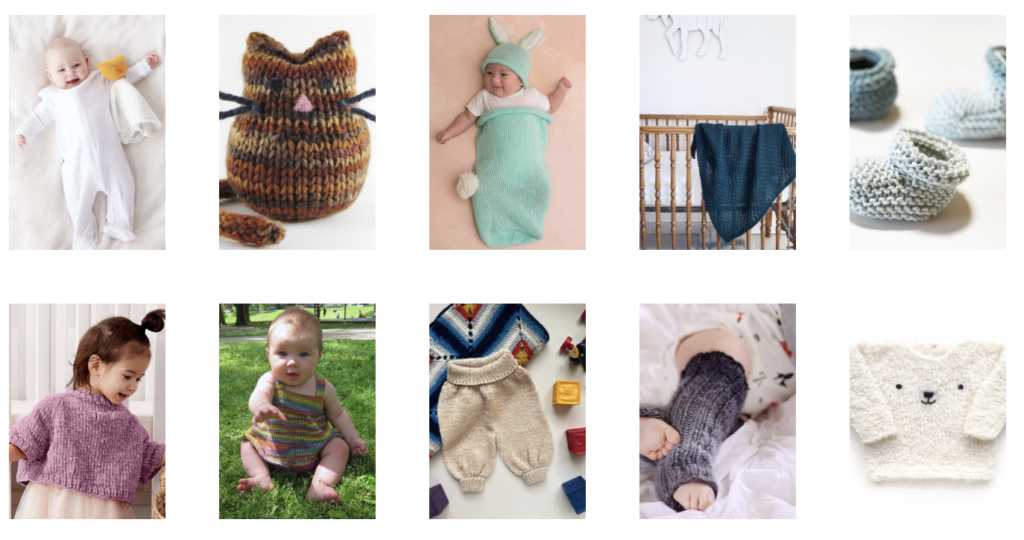 Free baby knitting patterns