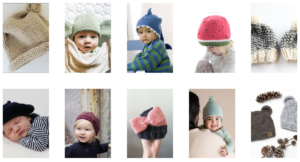 Free Baby Hat Knitting Pattern Round Up Main Image