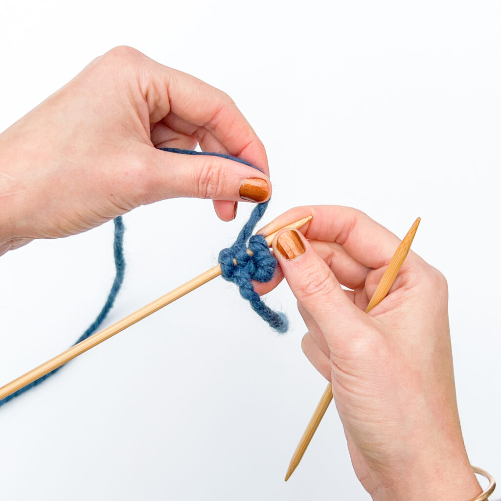 How to Knit I-Cord - step 2b