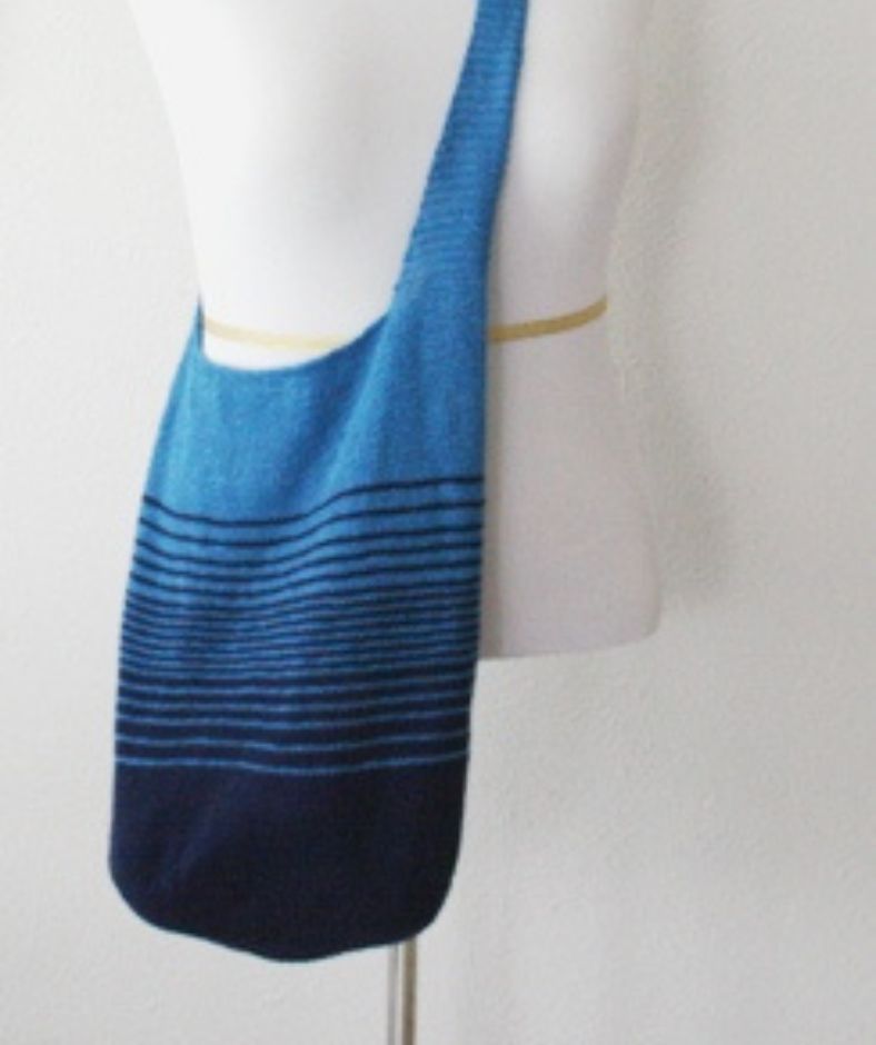 Knit Tote Bag Pattern - ATX Linen Tote
