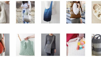 Knit Tote Bags - Free Patterns Round Up Main Image