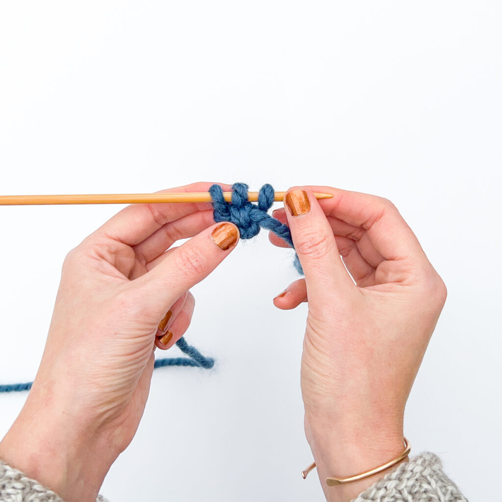 How to Knit I-Cord - step 3b