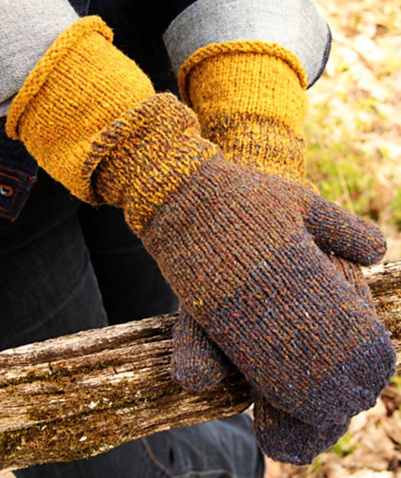 mittens knitting pattern - briar mittens