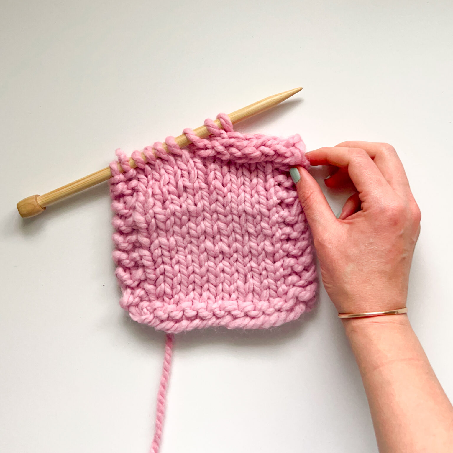 I Cord Bind Off 5 Easy Steps