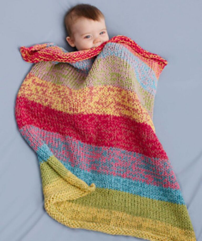12 Free Baby Blanket Knit Patterns