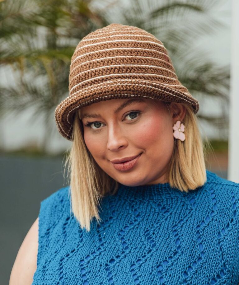 10 FREE Knit and Crochet Bucket Hat Patterns