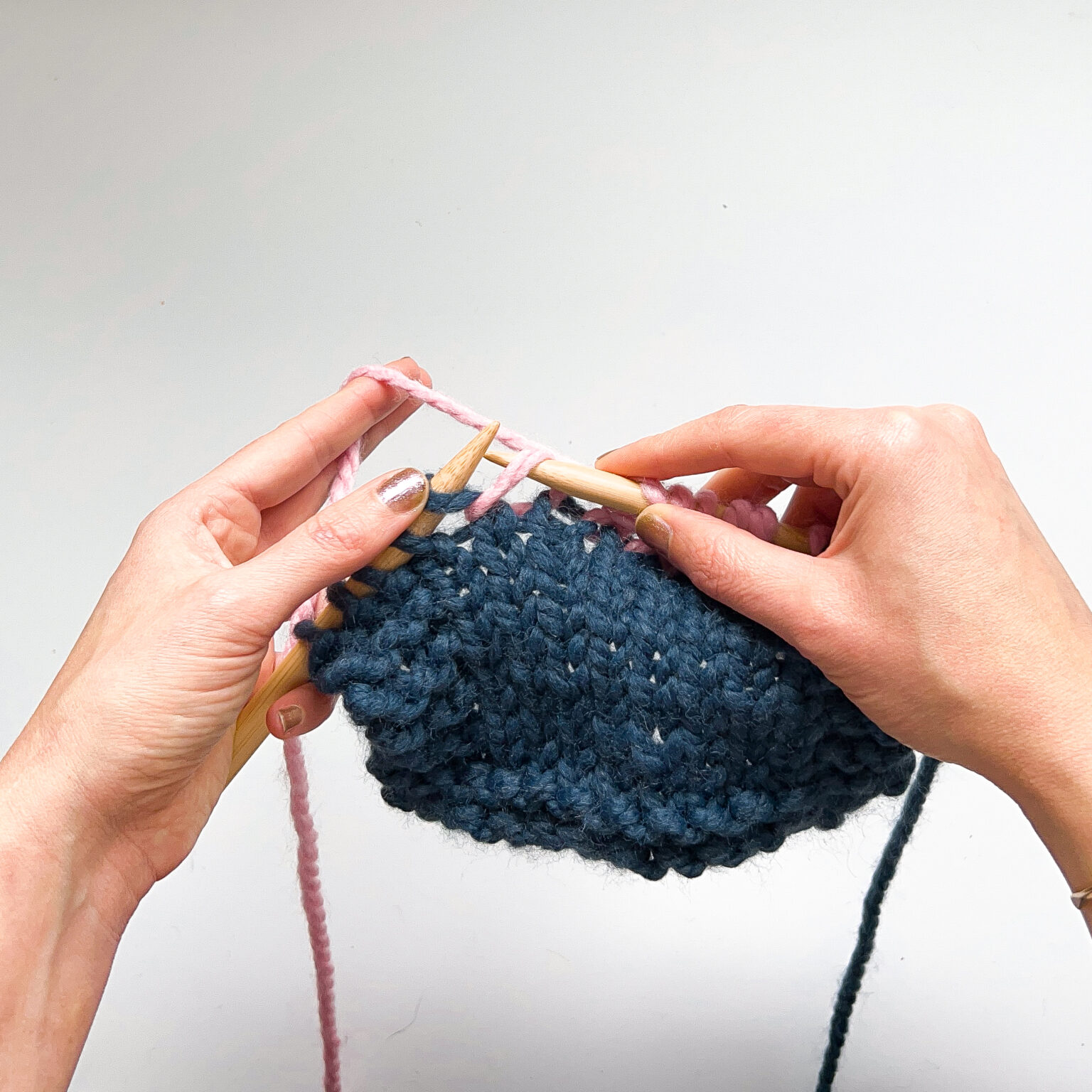Wrap and Turn Knitting 3 Easy Steps