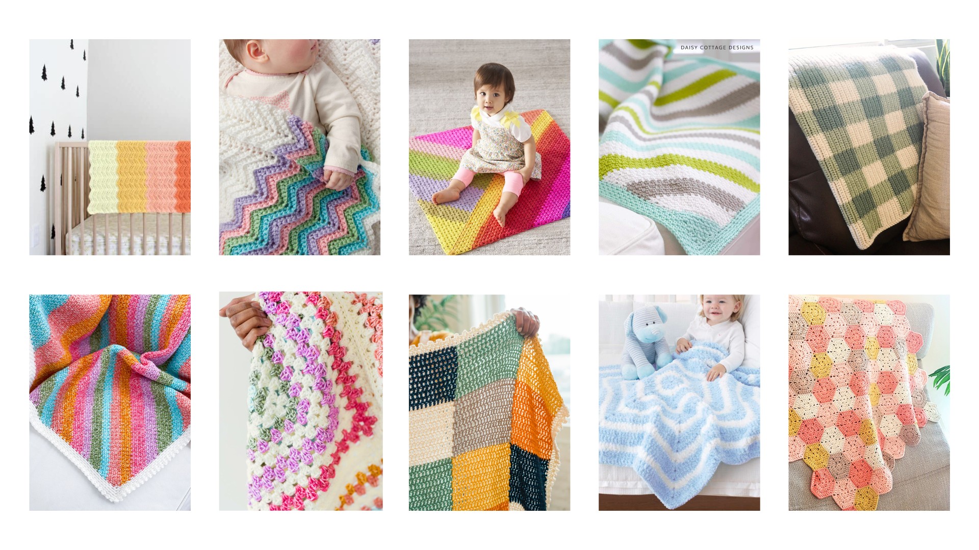 33 Free Crochet Baby Blanket Patterns, Cute & Cozy