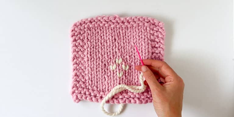 Duplicate Stitch for Knitting - Main image