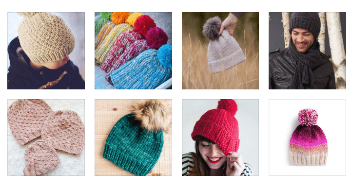 Beanie knitting patterns - A gallery of knit beanie patterns showing off the different ways on how to knit a beanie.