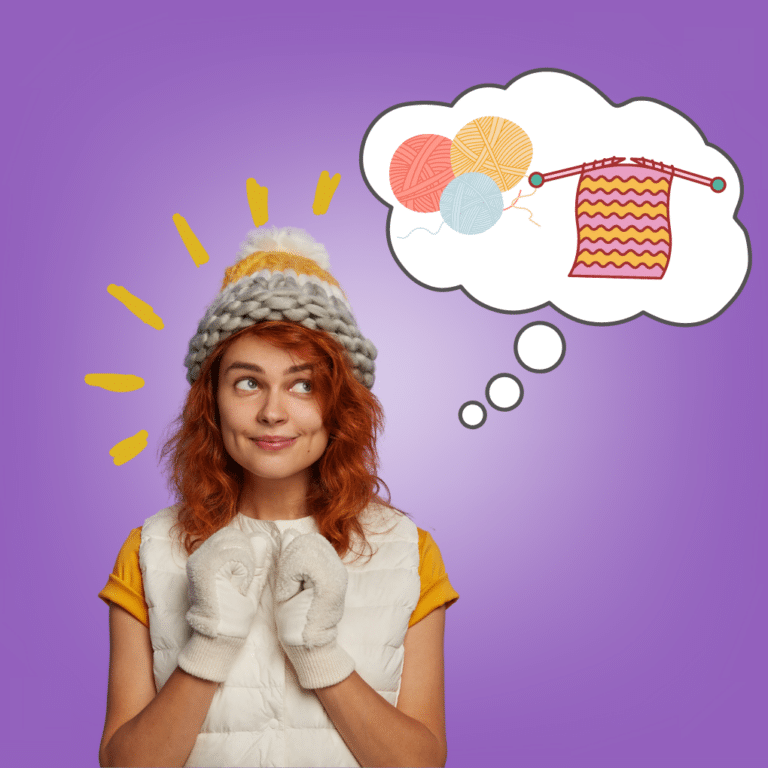 Loom Knitting: the Purl Stitch in 6 Easy Steps