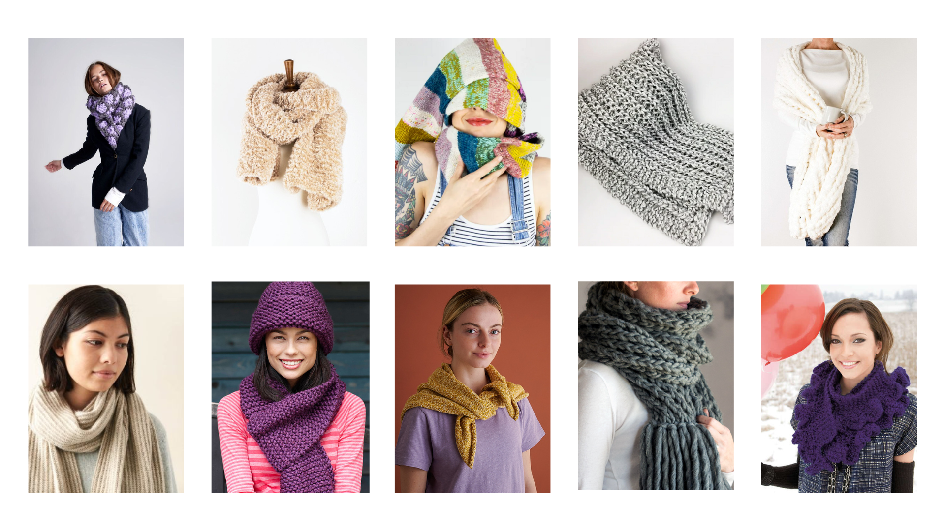 10 Best Free Scarf Knitting Patterns for Beginners!
