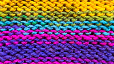 how to do the purl stitch for loom knitting