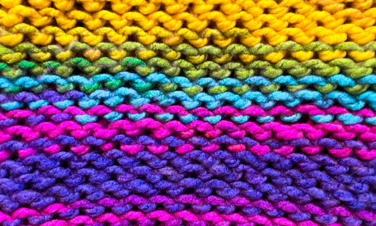 how to do the purl stitch for loom knitting
