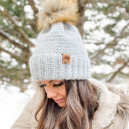 Easy crochet hat pattern: Winter Bliss Collection