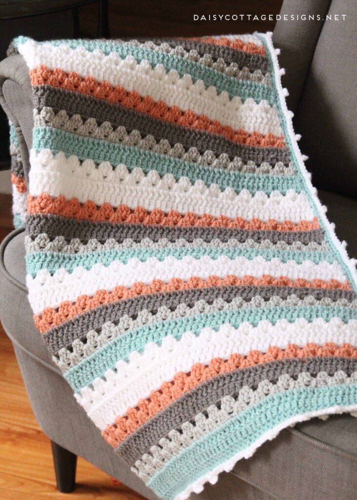 Quick & Simple Stripe Blanket