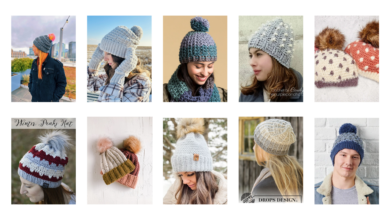 Easy Crochet Hat Patterns for the Winter!