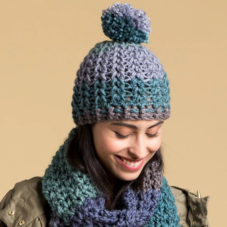 Easy crochet hat pattern: Winter Hat