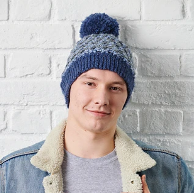 Easy crochet hat pattern: Tweed Hat