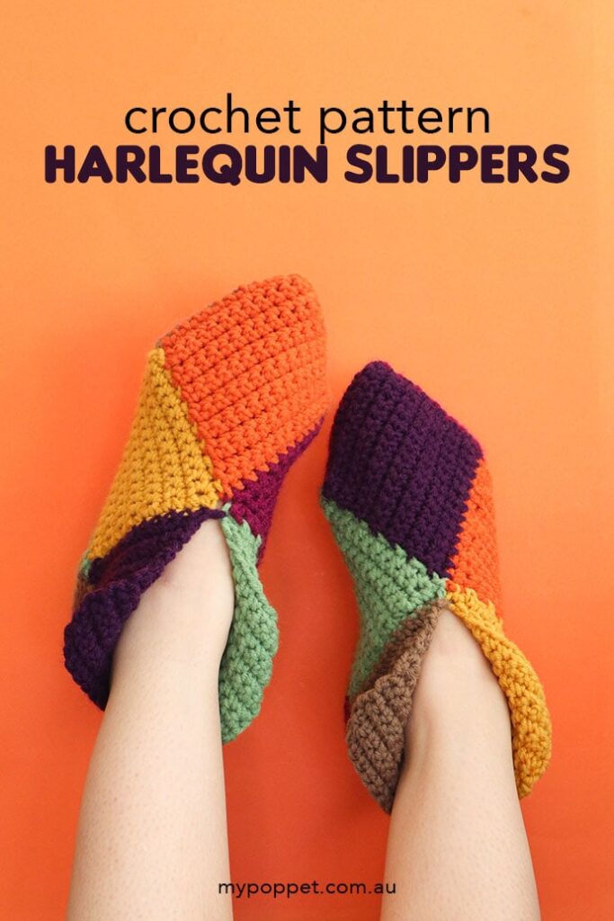 Harlequin Slippers
