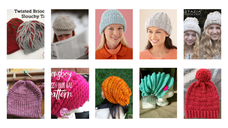 Loom knit hat patterns