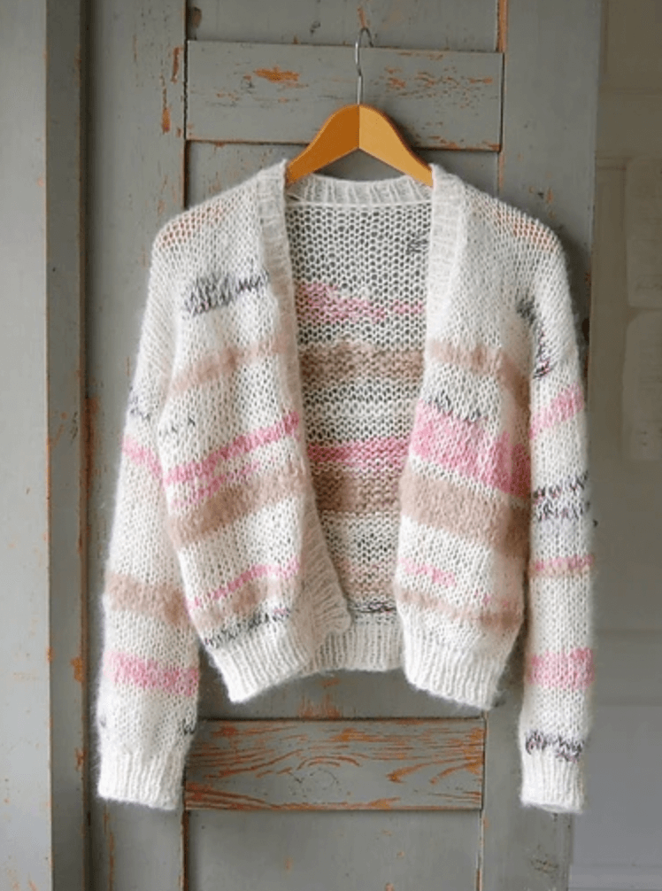 Super Chunky Knit Cardigan Pattern Instant Download, Hand Knitted Sweater  Easy Pattern, Super Chunky Knit Gift for Her -  Canada