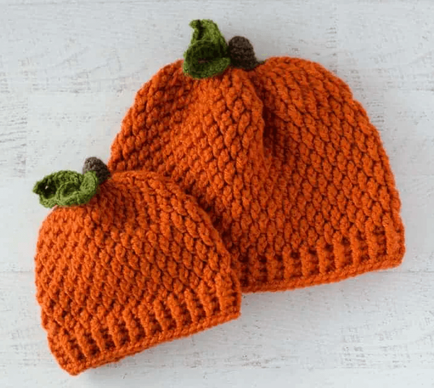 Pumpkin Hats for the Family