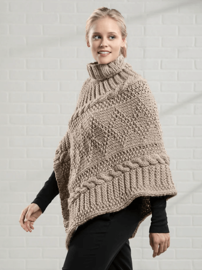 Top 12 Eye-Catching Free Poncho Knitting Patterns for Fall 2023 ...