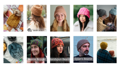 Free knit hat patterns!