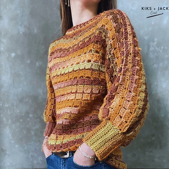 Fall to Winter Crochet Sweater