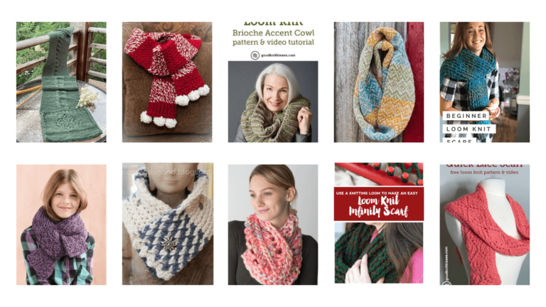 Free loom knitting scarf patterns!