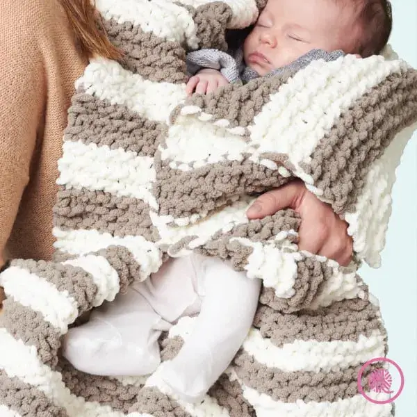 Garter Stitch Baby Blanket