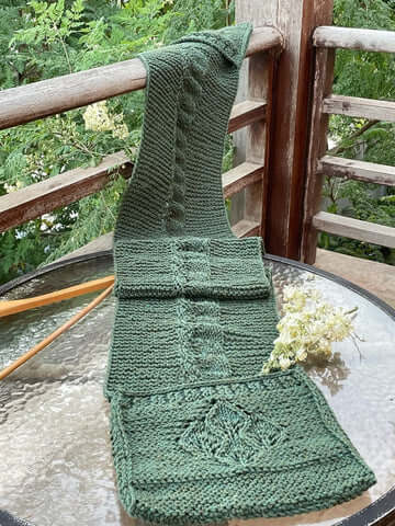 How to Loom Knit a Brioche Stitch Infinity Scarf ( DIY tutorial