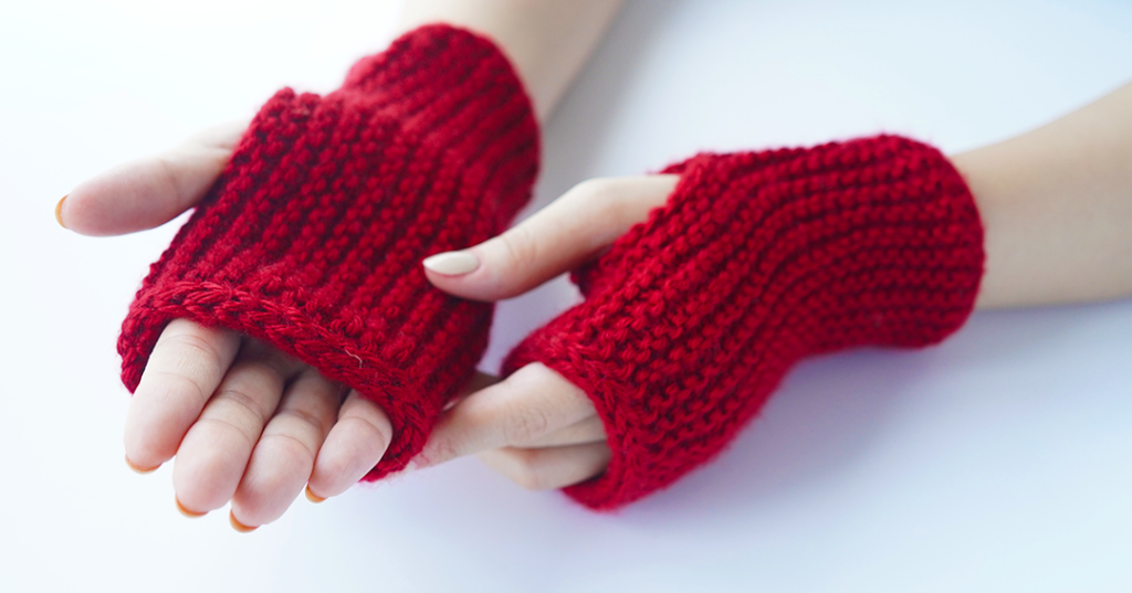 Free Fingerless Gloves Knitting Pattern - 
