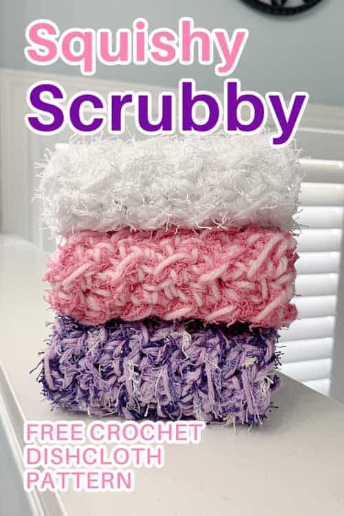 Squishy Scrubby Dishcloth