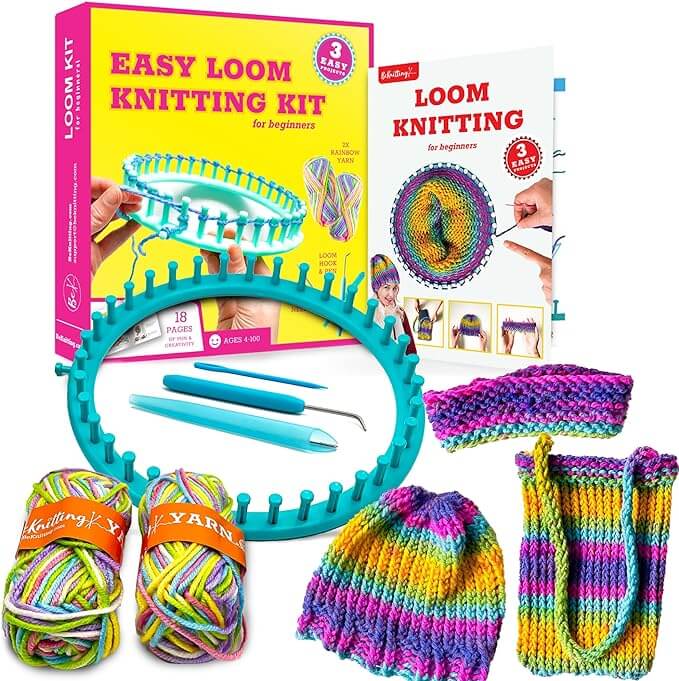 Beginner Knitting Kit — Fiber Yarns