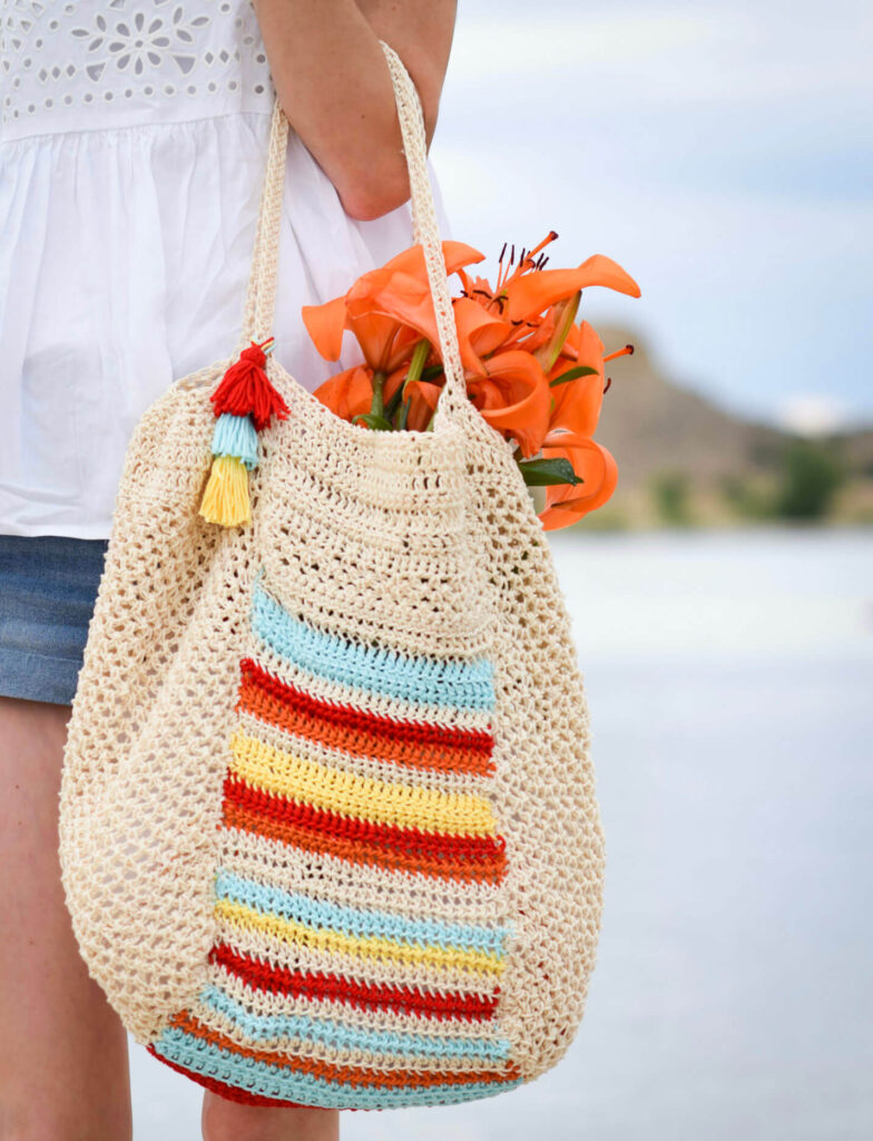 Caribe Big Crocheted Bag