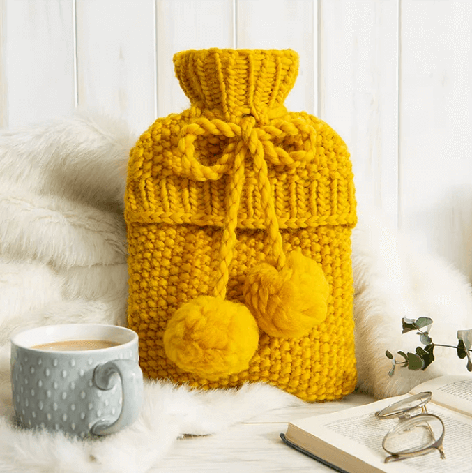 Wool Couture Hot Water Bottle Knitting Kit