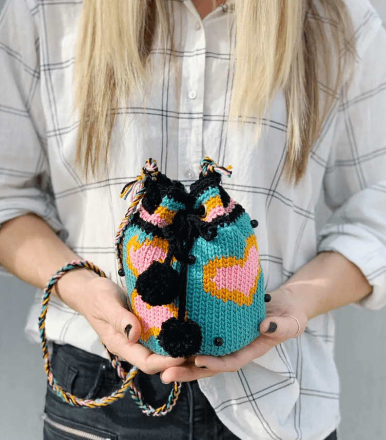 Hearts and Stripes Purse