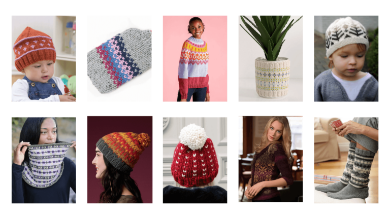Fair isle knitting patterns